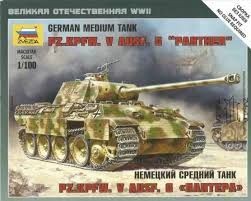 PZ.KPFW.V PANTHER AUSF.A WWII 1/100