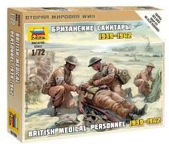 BRITISH MEDICAL TEAM WWII 1/72
