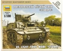 US LIGHT TANK M3A1 "STUART" 1/100