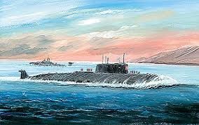 NUCLEAR SUBMARINE APL "KURSK" 1/350