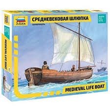 MEDIEVAL LIFE BOAT 1/72