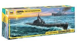 "SHCHUKA" CLASS RUSSIAN SUBMARINE WWII 1/144