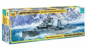 GERMAN DESTROYER Z-17 DIETHER V.ROEDER 1/350