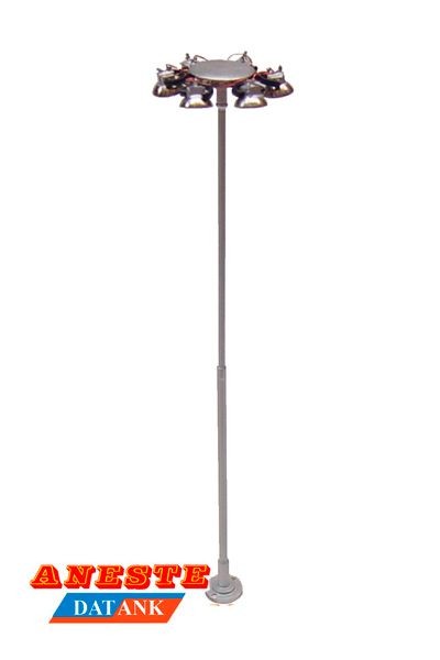 Poste de 6 iluminaria 1/160