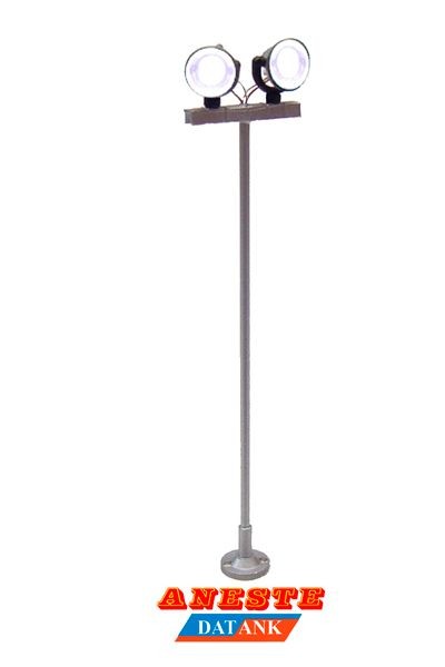 Poste con 2 reflectores 1/160