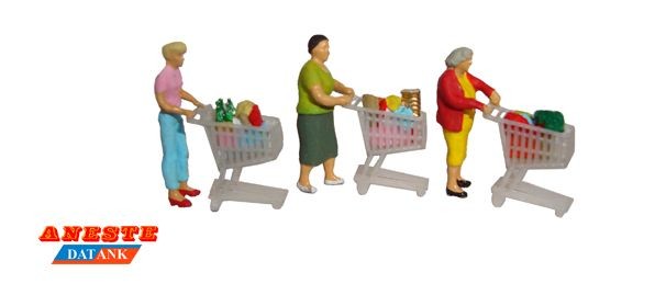 Comprando en el súper 1/87