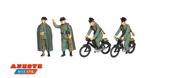Guardia Civil en bicicleta 1/87
