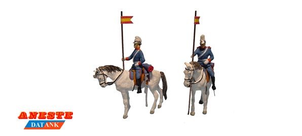 Lancero real a caballo 1/87.