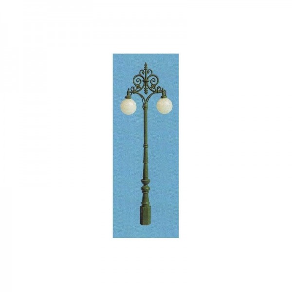 Farola doble globo 1/87