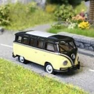 Volkswagen T1 negro y crema 1/87
