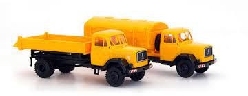 Juego de dos camiones Magirus 125