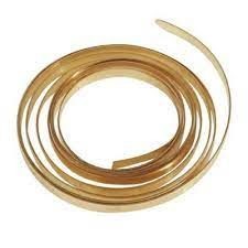 Fleje de latón 0.6x1 mm