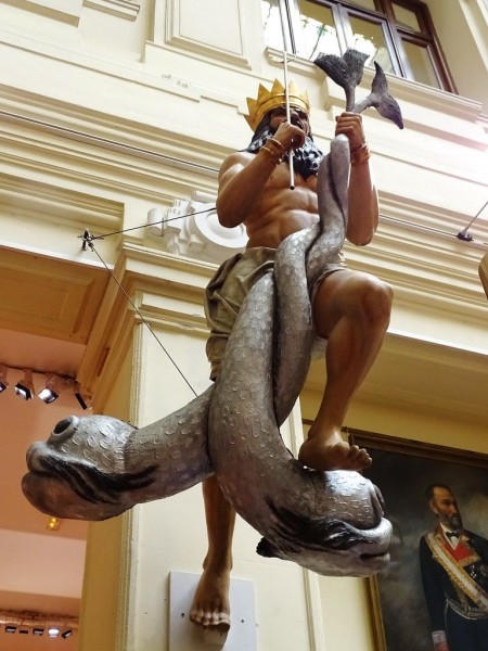 Mascarón de Neptuno