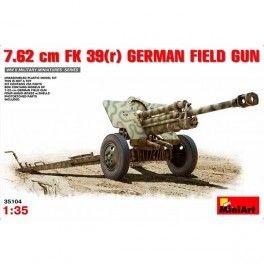 7,62 cm FK 39 German Field Gun  Escala 1:35
