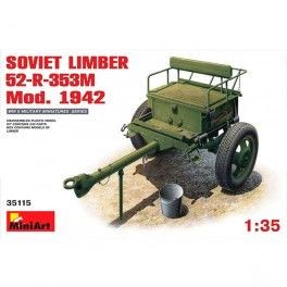 Accesorios Soviet Limber 52-R-353M Mod.42. Escala: 1/35