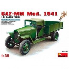 Camión GAZ-MM  Mod 1941 Cargo Truck  Escala: 1/35