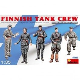 Figuras Finnish Tank Crew. Escala: 1/35