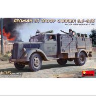 VEHÍCULO MILITAR GERMAN 3T TROOP CARRIER 3,6-36S RADKASTEN-NORMAL-TYPE 1:35