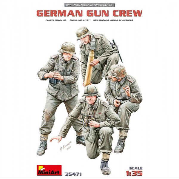 FIGURAS GERMAN GUN CREW 1:35