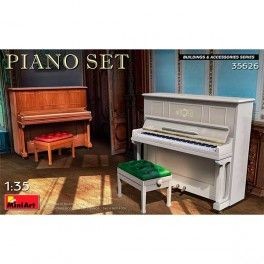 Accesorios Piano Set.  Escala 1:35