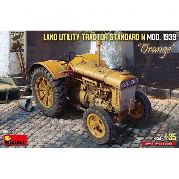 TRACTOR LAND UTILITY TRACTOR STANDARD N “ORANGE” MOD. 1939 1/35