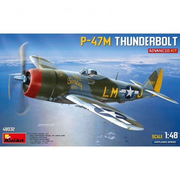 AVIÓN P-47M THUNDERBOLT. ADVANCED KIT 1/48
