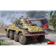 TANQUE SD.KFZ. 234/4 SCHWERER PANZERSPДHWAGEN 7,5 CM. W/CREW 1/35