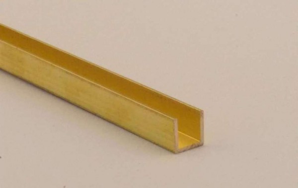 Perfil en C 1X1.5 mm