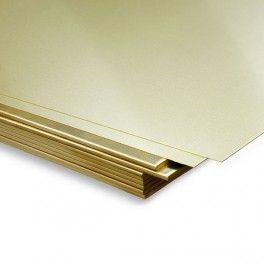 Plancha de latón 400x200x0,4 mm