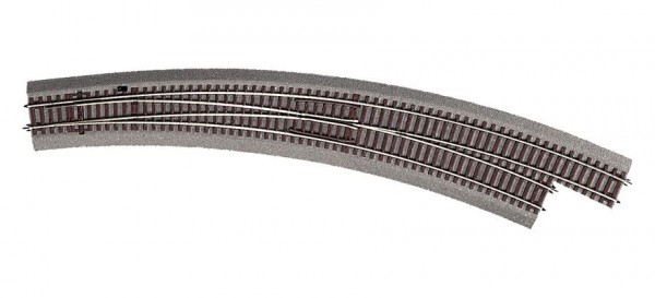 Desvío curvo derecho R9 30º