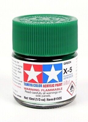 Verde brillo acrílico