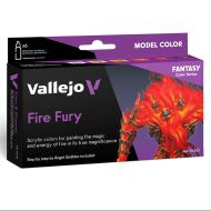 SET 6 MODEL COLOR FIRE FURY 18 ML