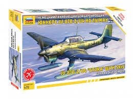 JU-87 STUKA W/SKI, 1/72